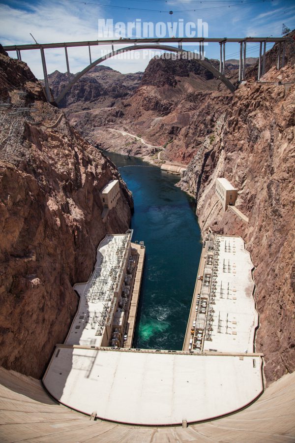 On the Hoover Dam. US road trips -  Wayne Marinovich