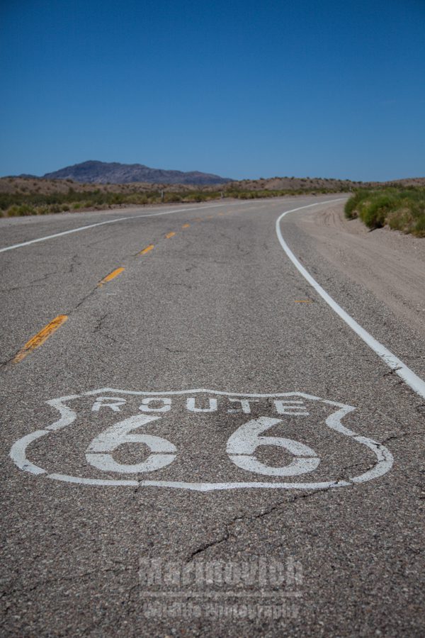 Route 66 outside Flagstaff