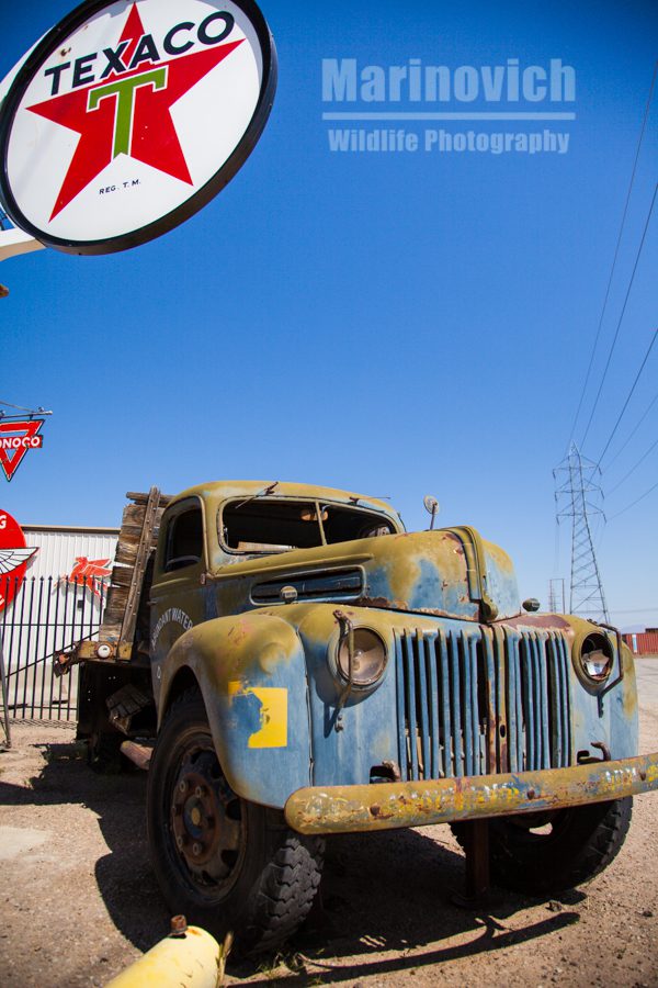 Old truck - Texaco sign
