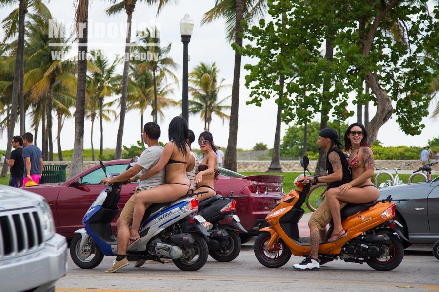 Scooters and G-strings, South Miami, Florida