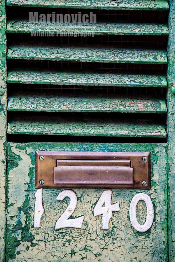 New Orleans Door Abstract