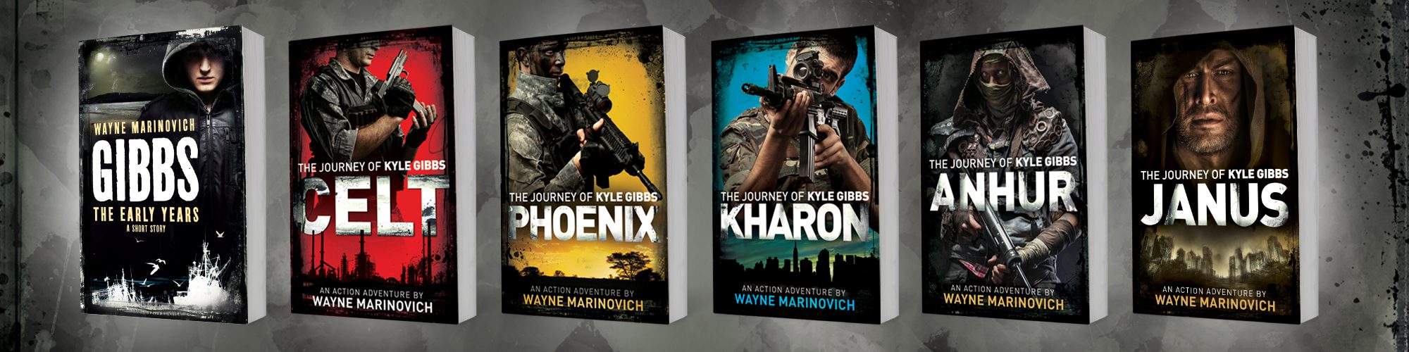 "The Kyle Gibbs Series so far"